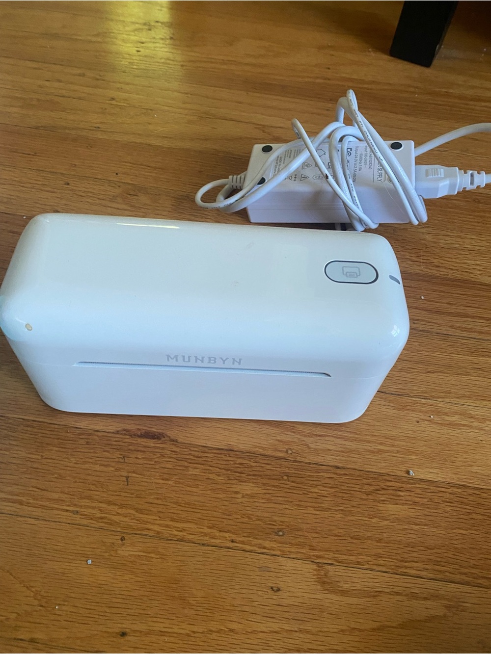 MUNBYN White Label Printer - Compact Desktop Thermal Printer - Picture 3 of 4